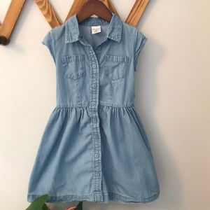 Okie Dokie chambray dress